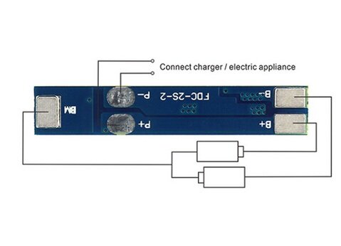 2S 3A litowo-jonowy akumulator litowy 7.4 8.4V 18650 ładowarka płyta ochronna BMS PCM dla Li-ion bateria Lipo Pack dla Arduino