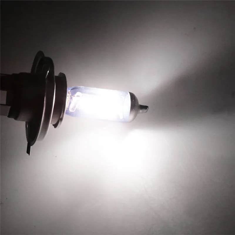 Автомобильная галогенная ксеноновая лампа FISHBERG, 2 шт., дальний и ближний свет H4, 12 В, 60 Вт, 55 Вт, P43T 9003, супер ксеноновая белая лампа 6000 К