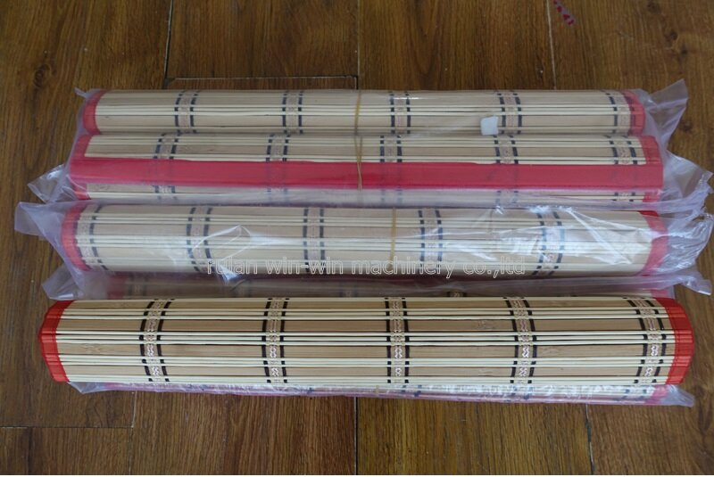 Cortina de bambú para fabricación de bolsas, 6 piezas de ancho, 90cm de largo, 120CM, piezas de máquina