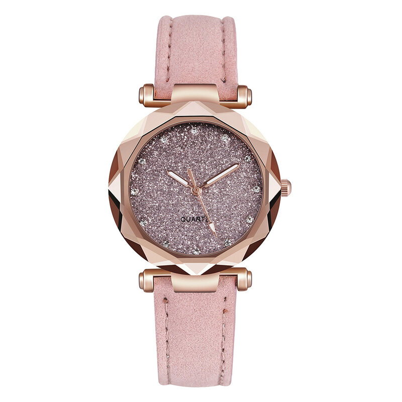Mulheres Relógios de luxo Hot Moda Diamante Senhoras Relógio Céu Estrelado Relógio de Quartzo Casuais Relógio de Pulso Relogio feminino Zegarek Damski