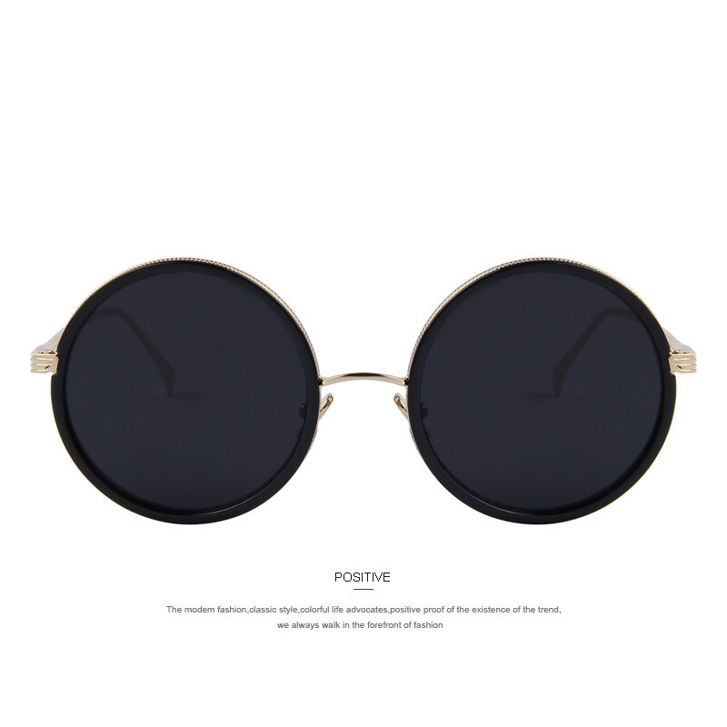 MERRYS Mode Frauen Runde Sonnenbrille Marke Designer Klassische Shades Männer Luxus Sonnenbrille UV400