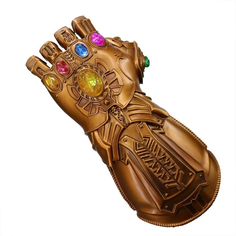Avengers: Endgame Thanos Unendlichkeit Gauntlet Handschuhe Stein Beweglichen Led Licht Unendlichkeit Krieg Handschuh Avengers Thanos Handschuh Hand Tragen