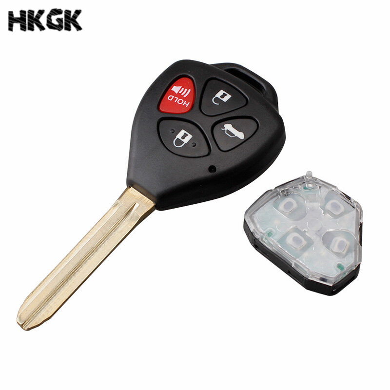 4Buttons Remote Key For Toyota Camry Rav4 2006-2010 315Mhz For Toyota HYQ12BBY Original key  G Chip