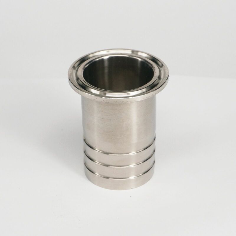 Fit Tube I/D 38mm Barbed x 1.5" Tri Clamp 304 Stainless Steel Sanitary Ferrule Clamp Connector Pipe Fittin