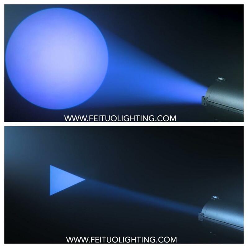 Free Shipping 8pcs/lot 300W DMX Auto Cutting LED Leko Light Waterproof Auto Zoom LED Ellipsoidal Light