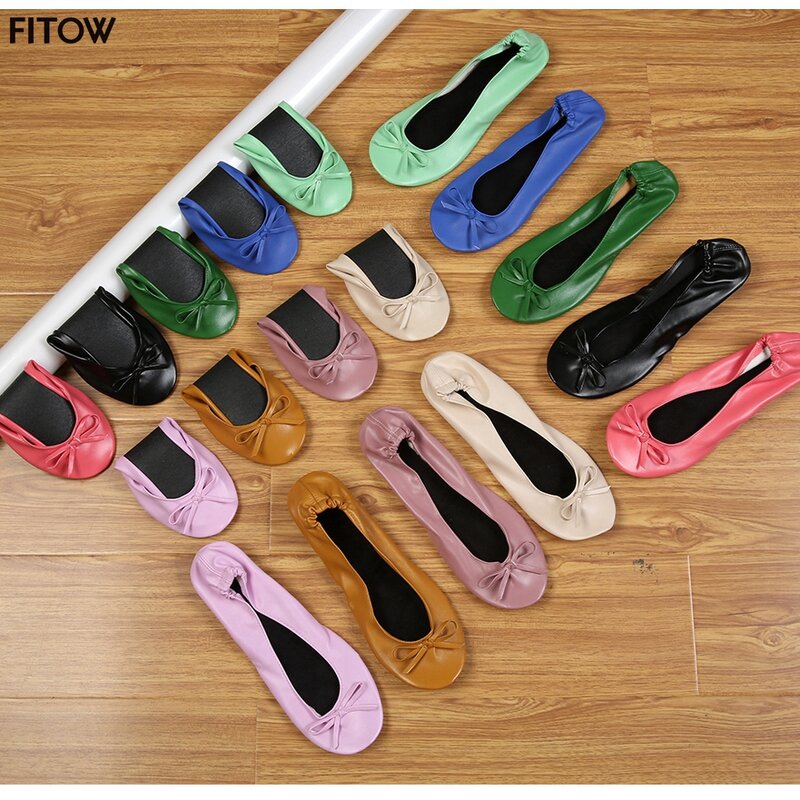 280 Pairs/Lot Portable Fold Up Ballerinas Roll Up Foldable Ballet After Party Flat Shoes for Bridal Wedding Party