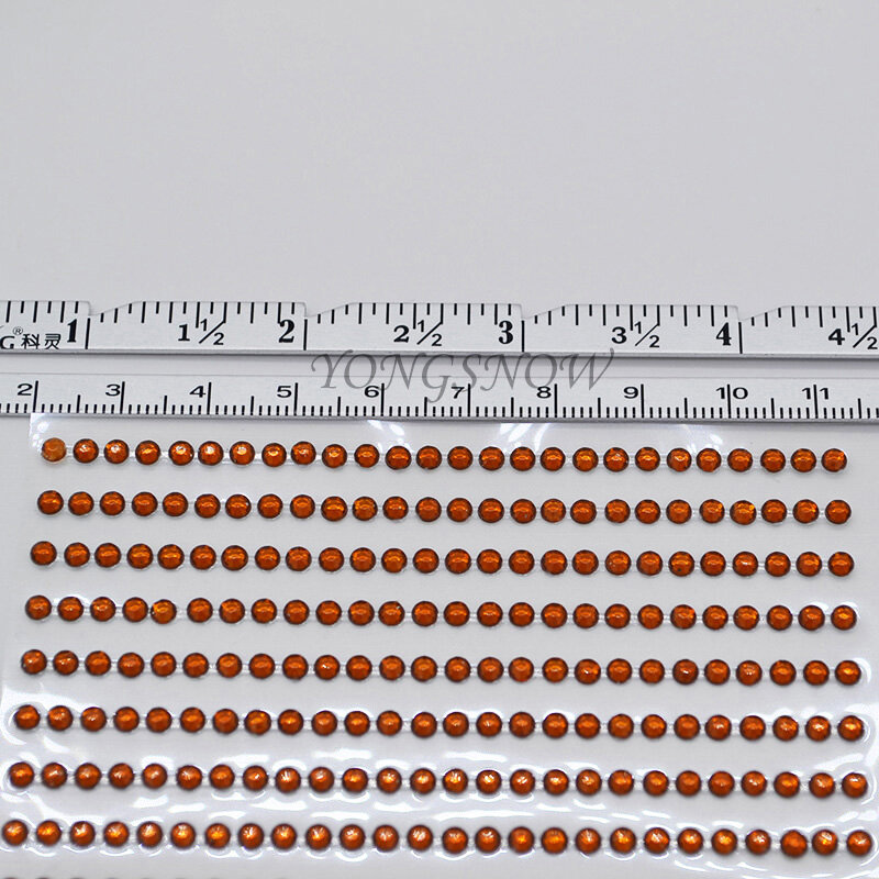 1040pcs/Paper 3mm Car Phone PC Diy Decal Art Diamond Bling Rhinestone Self Adhesive Scrapbooking Stickers For Bags Shoes