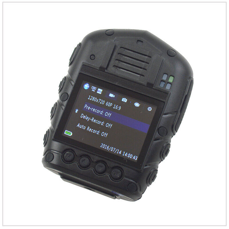 Hiroyasu BW-X1C hd 32gb 1080p 30fps corpo-desgastado câmera vídeo alto-falante microfone com wireeless bluetooth compatível & ptt
