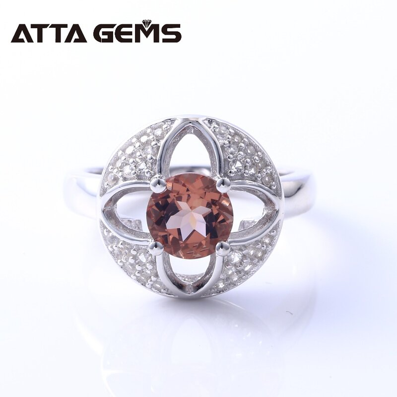 Sultanite prata esterlina anéis para mulher aniversário presente jóias 3.6 quilates criado sultanite feminino anel de design especial