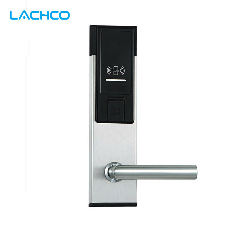 Lafco – serrure de porte à carte RFID électronique avec clé, pour bureau, appartement, hôtel, maison, verrou à pêne dormant L16021BS