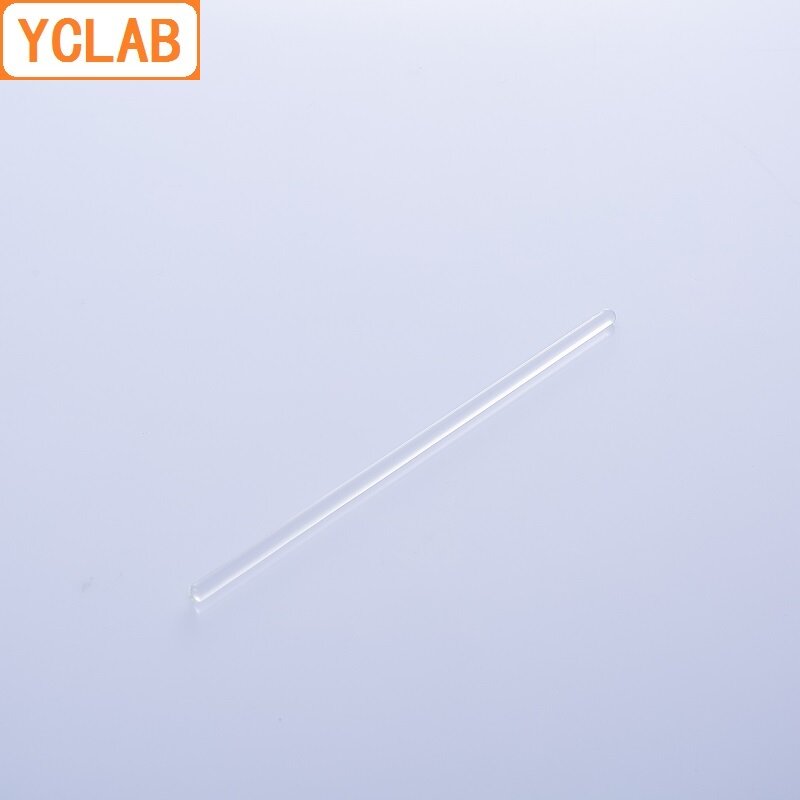YCLAB-varilla agitadora de vidrio, guía de mezcla, equipo de laboratorio de química líquida, 10cm