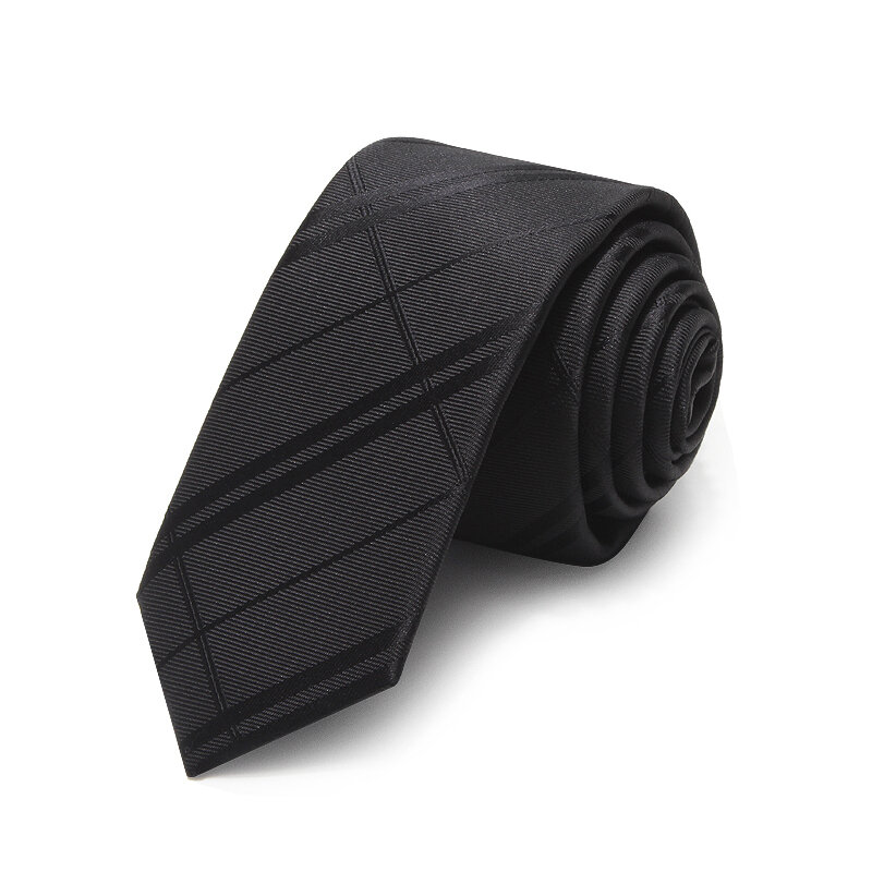 Cravate fine de haute qualité pour homme, accessoire masculin, nouvelle marque, formel, Business, 5.5cm