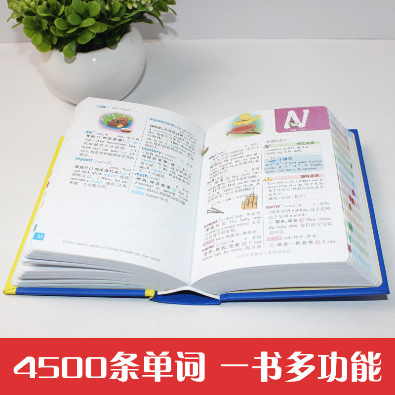 Un dictionnaire chinois-anglais, livre d'outils chinois-anglais, livre hanzi