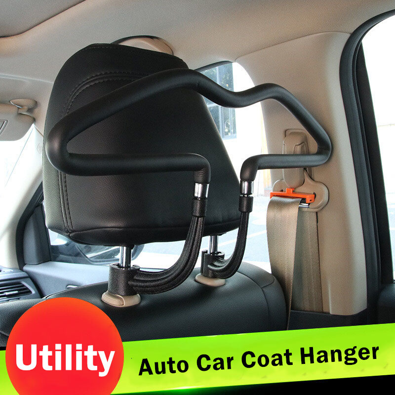 Car-Styling Auto Fastener & Clip Car Seat Back Car Coat Hanger Headrest Clothes Coat Jackets Suits Holder Interior Accessions