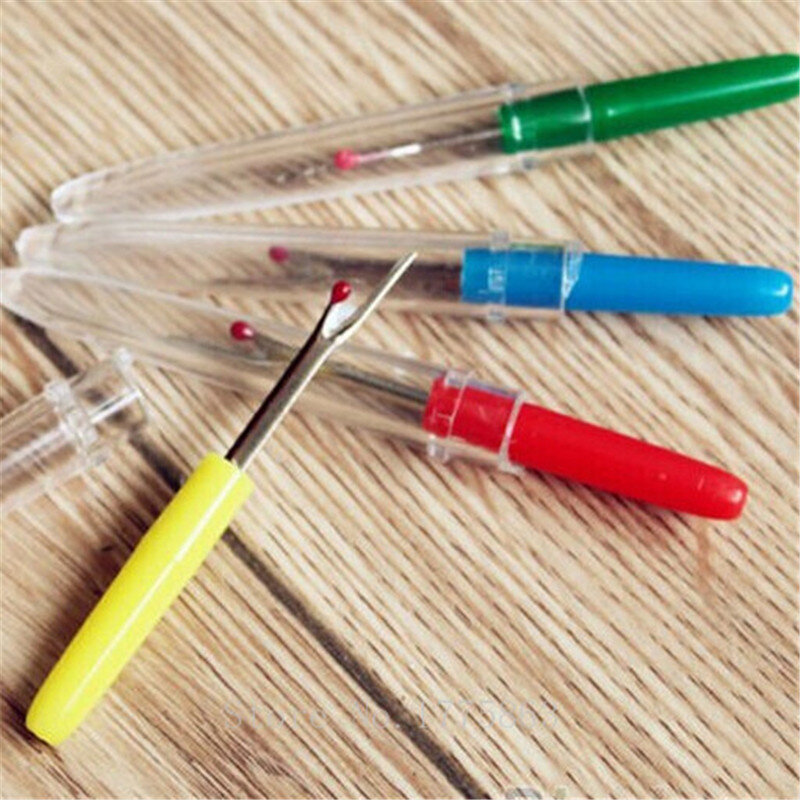 (1 упаковка) = 4 шт. пластиковая ручка резьбонарезчик для швов рыхлитель стежка Unpicker швейный инструмент AA7401