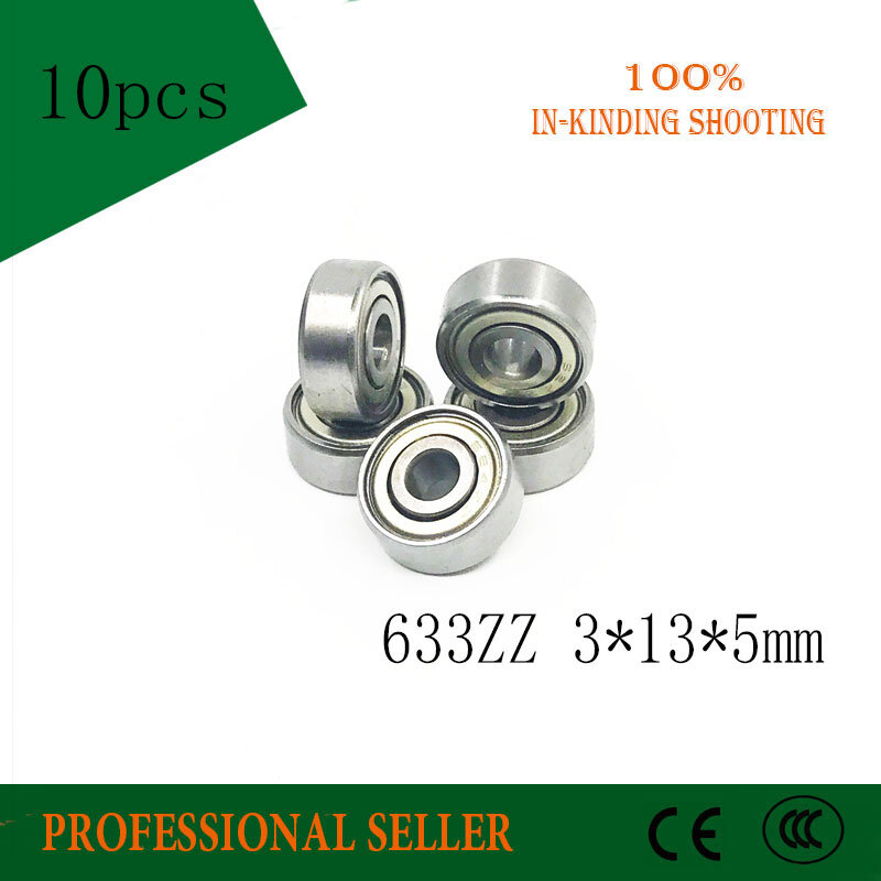 633ZZ 633Z 633-2Z R1340ZZ 80033 3*13*5 mm High quality miniature deep groove ball bearing