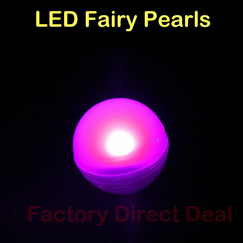 12 Stks Waterdichte LED fairy starry parels lichten batterij opertaed voor bruiloft kerstdecoratie Magical led bal lichten