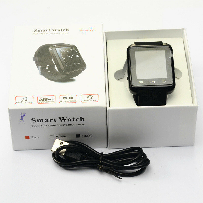 Nowe mody Sport U8 smart watch elektroniczny inteligentny zegar krokomierz dla kobiet mężczyzn Unisex smart watch PK U8 GT08 DZ09