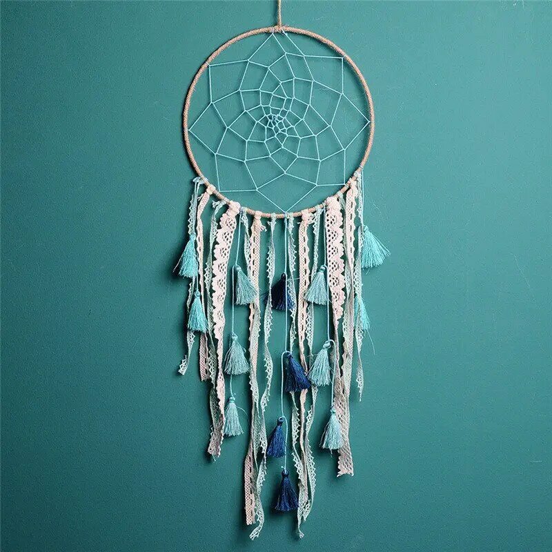 Indian Style Hanging Decorations Tassel Catching Large Dream Catcher Creative Feathers Home Pendant Decoration Wedding Decor