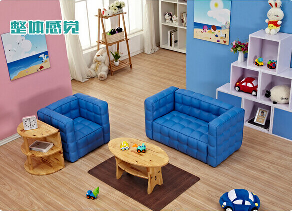 Children's sofa. Small sofa. Single. Double. Plaid sofas