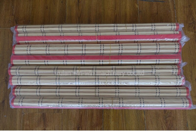 Cortina de Bambú pequeña, 45x90cm, para máquina de fabricación de bolsas, ancho 45 longitudes 90cm