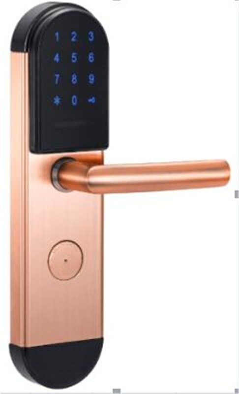 Idカード/キーロック解除アクセス制御ホテルのドアロックでき使用する木材ドア