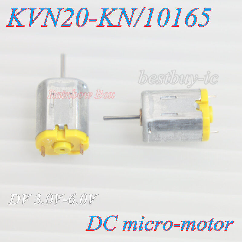 2 قطع DV3.0-6.0V تيار مستمر مايكرو موتور KVN20-KN/10165