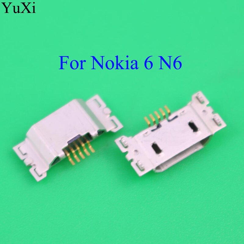 Ngọc Khê Mới Sạc Cổng Sạc Micro USB Dock Ổ Cắm Nối Cho Nokia 6 N6