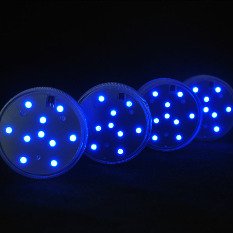 크리스마스 파티에 대 한 1 개/몫 센터 피스 꽃병 최대 빛 원격 잠수정 LED 빛 10 Pcs 밝은 SMD LED 원격