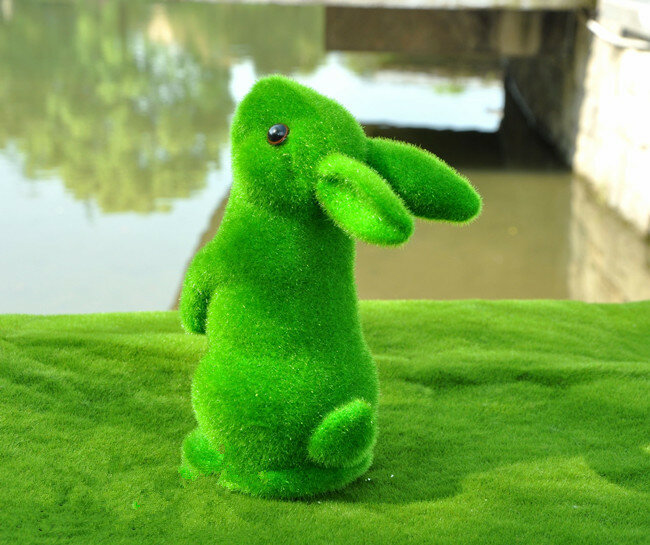 Розничная продажа от производителя] имитация искусственного цветка кролика в виде животного, фабричное открытие, новоселье, свадьба с цветами