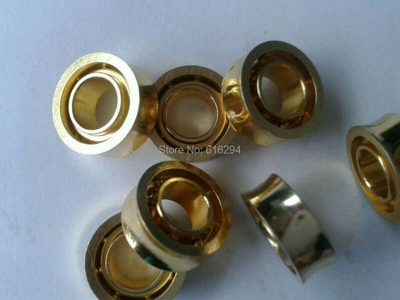 R188 KK bearing gold-plated bearing R188KK speed bearings / Gold R188-U-groove(6.35*12.7*4.762)