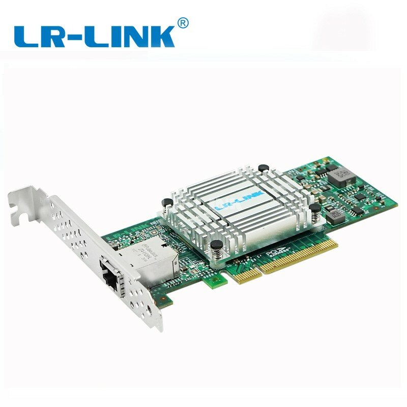 LR-LINK 6801bt 10gb nic placa de rede ethernet pci express x8 adaptador rede lan cartão servidor intel 82599