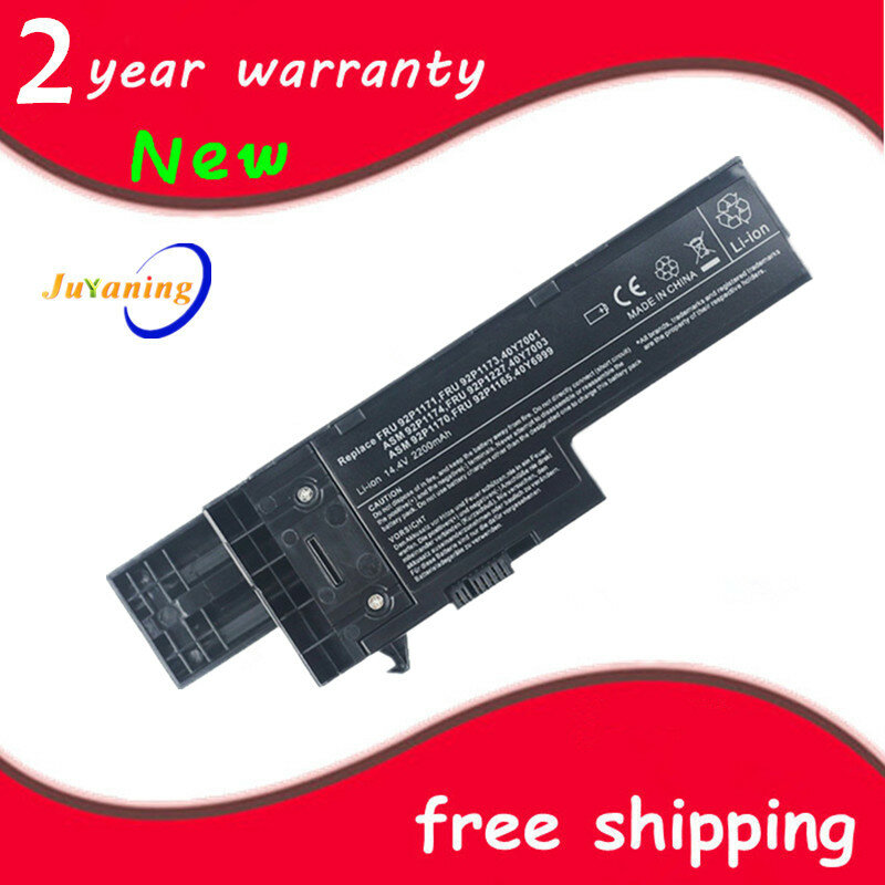 New Laptop battery for Lenovo/IBM ThinkPad X60 X60s X61 X61s 92P1171 92P1173 92P1227 42T4505 notebook batteries