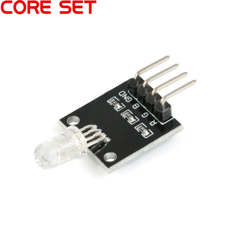 Smart electronics KY-016 rgb ledセンサーモジュール,arduino diyスターターキット用,ky016 3.3/5v,3色,4ピン