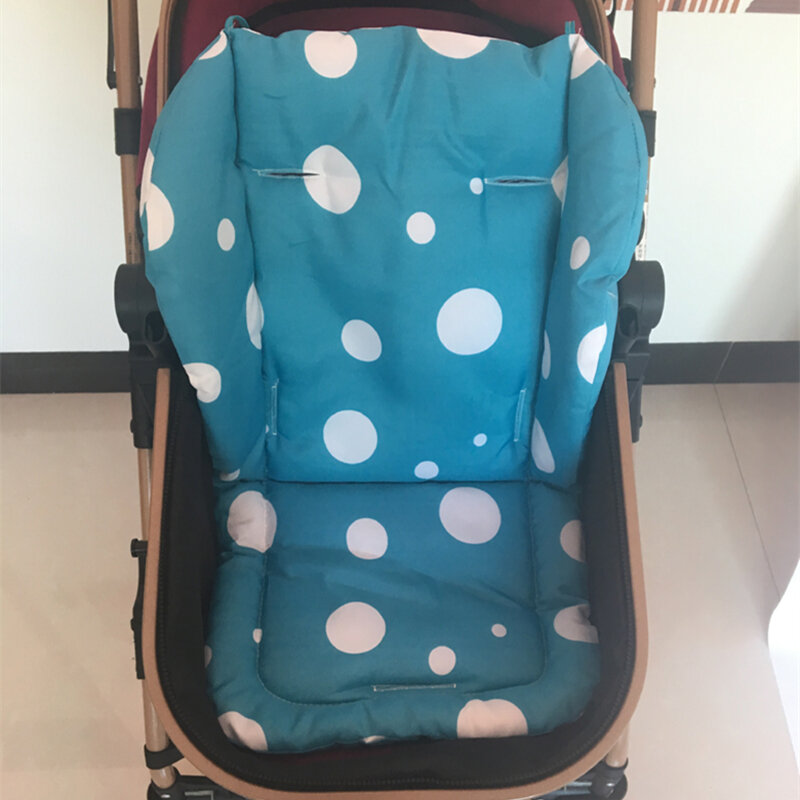 Подушка для детской коляски в горошек, коврик для пеленок из хлопка, подушка для сидения для детских колясок, детский матрас для сиденья автомобиля, Прямая поставка