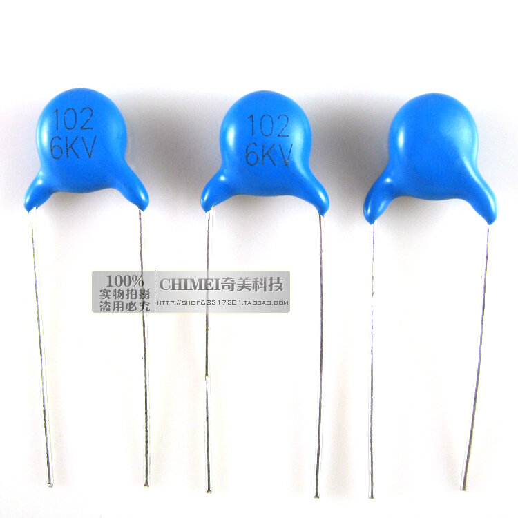 High voltage ceramic capacitors 6KV 102 LCD backlight feedback capacitor parts