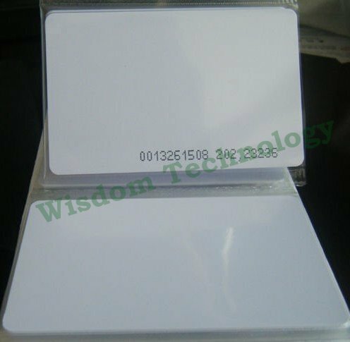 무료 배송 100 RFID 125Khz 스마트 카드 EM4100/4102 PVC 카드 두께: 0.8 미리메터