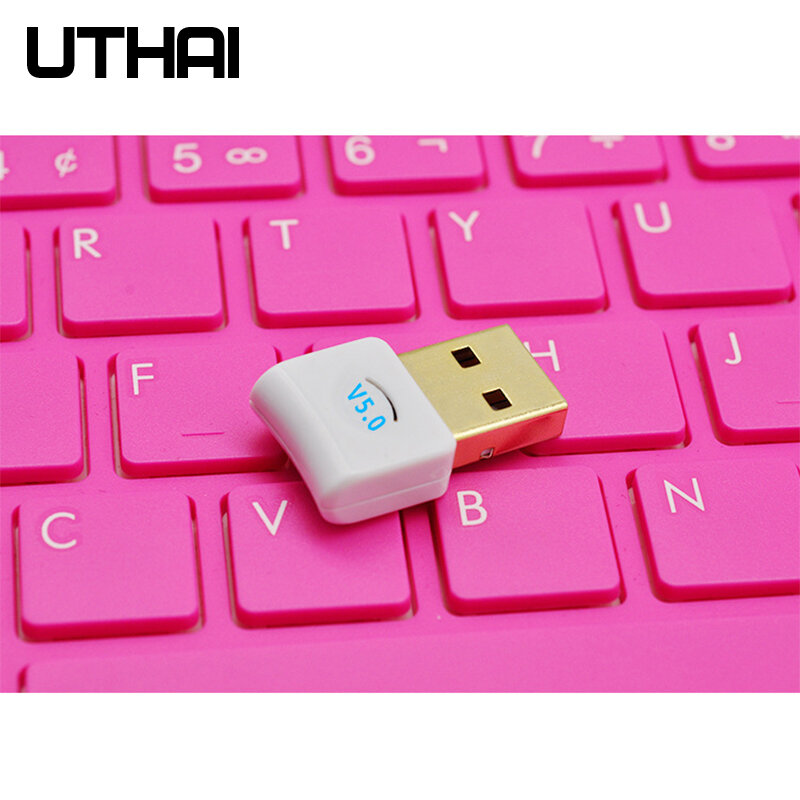 UTHAI T04 USB 5.0 Cho Máy Tính PC PS4 Chuột Bluetooth Âm Thanh-Tương Thích Nhận Được Phát Âm Thanh Không Dây