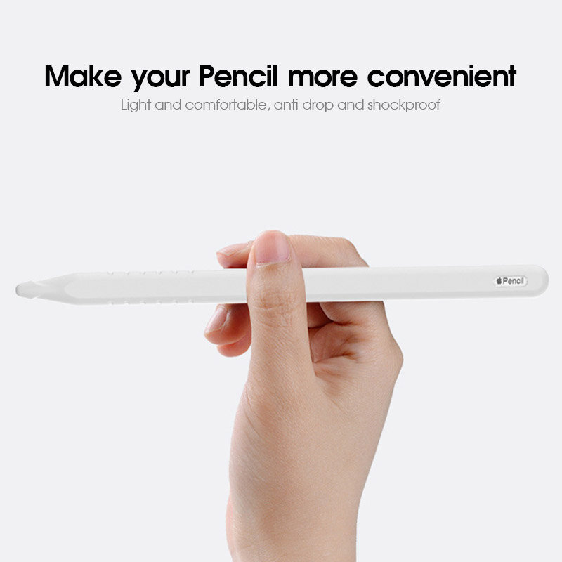 Чехол для Apple Pencil 2-го поколения, держатель для карандашей Apple Pencil 2, силиконовый чехол премиум класса для iPad 2018 Pro 12,9, 11 дюймов, ручка