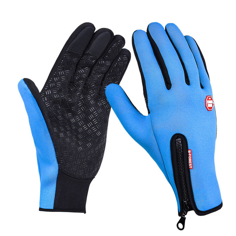 Guantes Térmicos de lana para hombre y mujer, guantes tácticos para ciclismo de montaña o de carretera, para deportes de esquí