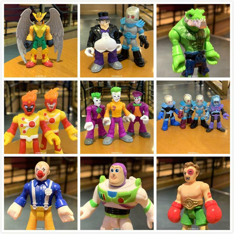 BIXE LOT DC Superman Batman Joker Super héros figurines d'action en vrac jouet cadeau pour enfants livraison gratuite