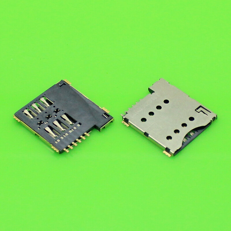 ChengHaoRan 1 pezzo reale di alta qualità 6pin push micro sim card socket holder slot connettore di ricambio. KA-179