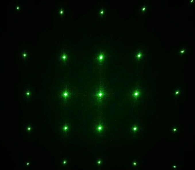 Lentille de réseau de Diffraction étoile, 2 pièces, pour lasers étoile
