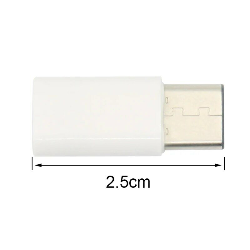 Adaptador de enchufe hembra SR USB 3,1 tipo C a Micro USB, convertidor de carga y sincronización de datos para Macbook, Nokia N1, Xiaomi 4C, LeTV