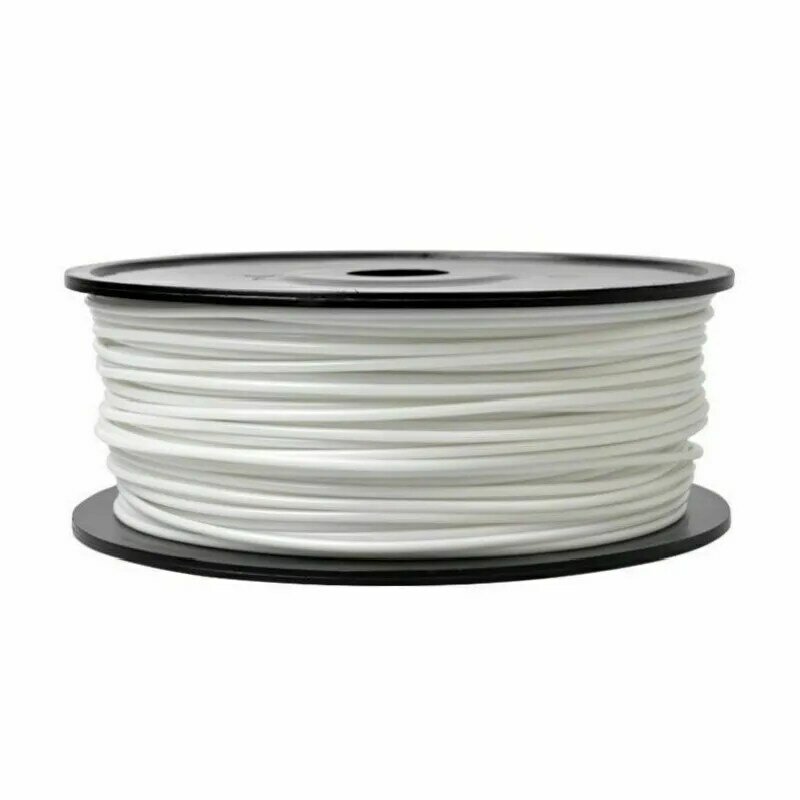 Biały kolor pla 1.75 3d filament drukarki USA naturalne 3d plastikowe filament chiny 3d pla filament 1.75mm 0.85kg impressora 3d pla