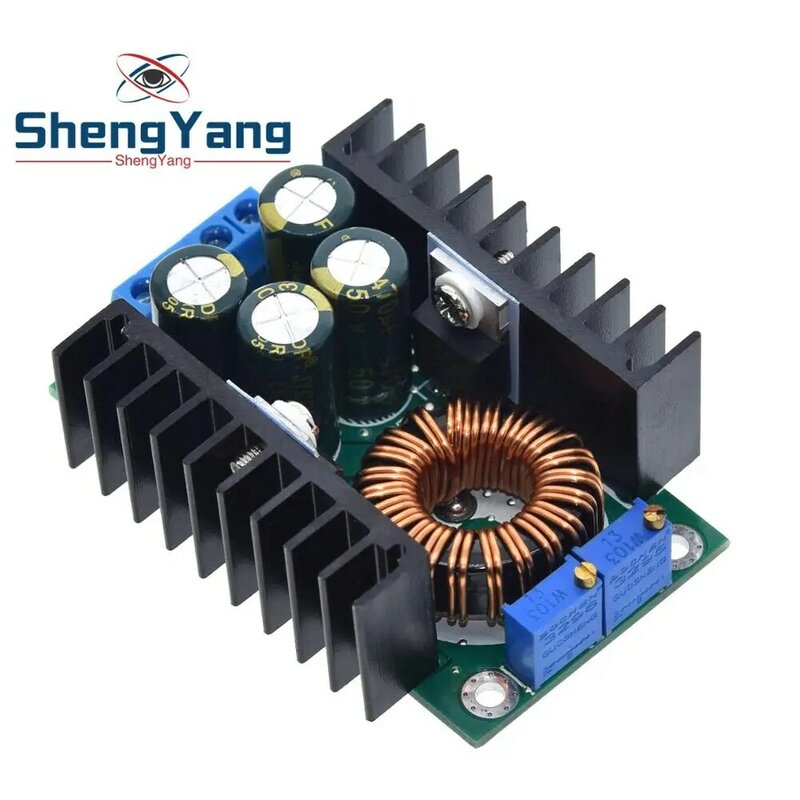Módulo de fuente de alimentación ajustable para Arduino, convertidor Buck reductor de 5-40V a 0,2-35V, controlador LED, 300w, XL4016, CC/CC, 1,2-9A, 300w