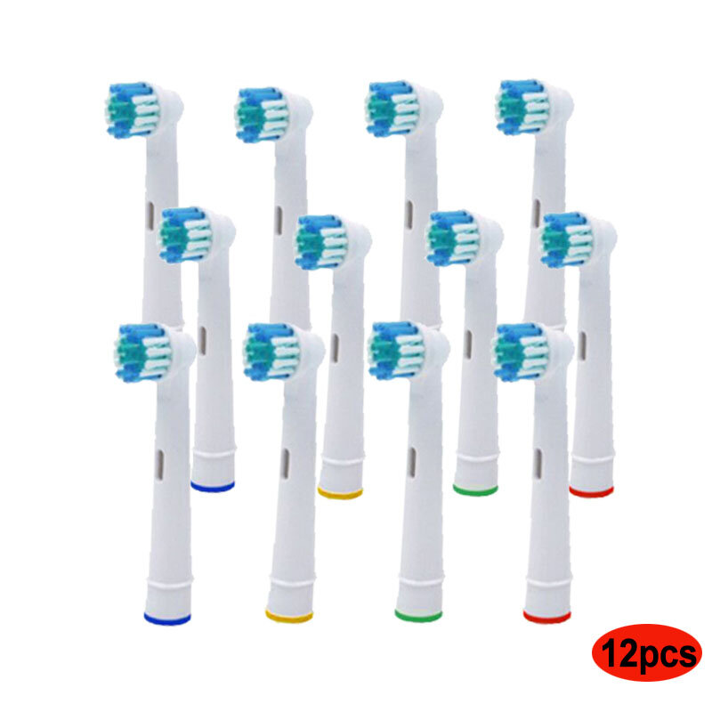 12pcs Electric Replacement Brush Heads For Braun oral B D12,D16,D29,D20,D32,OC20,D10513, DB4510k 3744 3709 3757 D19 OC18 D811