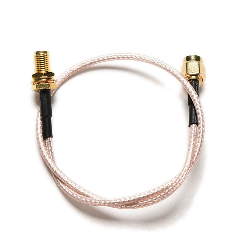 1 шт. RP.SMA кабель штекер-гнездо перегородка обжим RG316 отрезок 30 см позолоченный Удлинительный кабель с гайкой