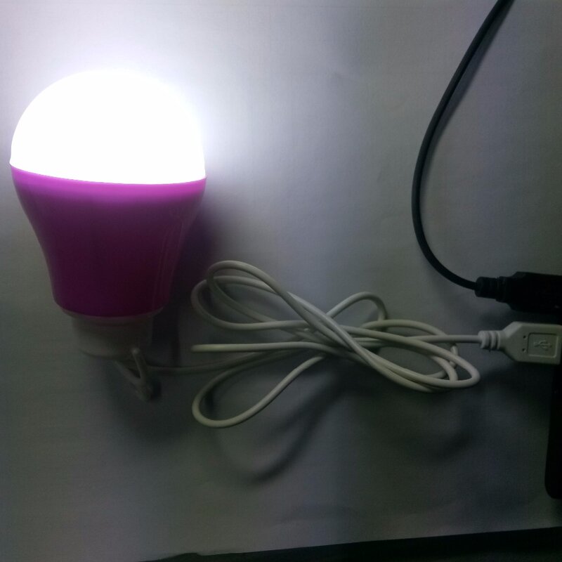Энергосберегающая лампа с белосветильник USB-трубкой, флуоресцентная лампа высокой яркости