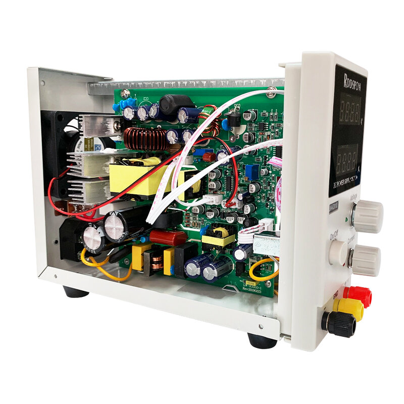 ใหม่30V 10A DC Power Supply 4หลักจอแสดงผล Mini ห้องปฏิบัติการแหล่งจ่ายไฟแรงดันไฟฟ้า K3010D สำหรับโทรศัพท์ซ่อม